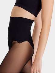 Heist 35 Denier Built In Shaping Black Tights - Image 4 of 5