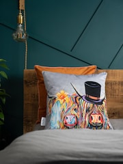 Steven Brown Art Grey McHappily Ever After 45cm Cushion - Image 2 of 5