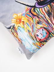 Steven Brown Art Grey McHappily Ever After 45cm Cushion - Image 4 of 5