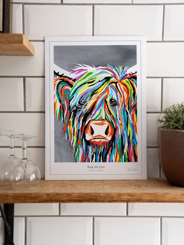 Steven Brown Art Grey Rab McCoo A3 Collector's Edition Print - Image 1 of 2
