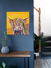 Steven Brown Art Yellow Gordon McCoo Medium Canvas Print - Image 2 of 4