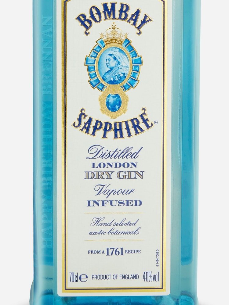 Personalised Bombay Sapphire Gin 70cl by Gifted Drinks - Image 2 of 2