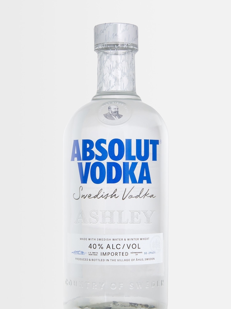 Personalised Absolut Vodka 70cl by Gifted Drinks - Image 1 of 2