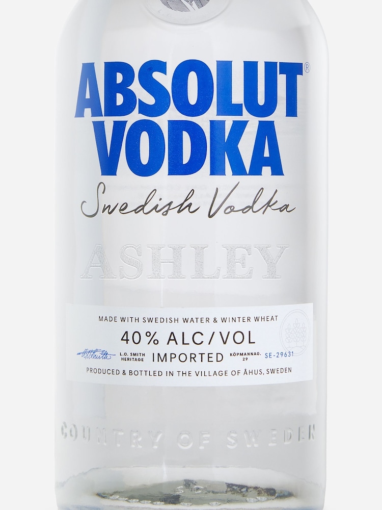 Personalised Absolut Vodka 70cl by Gifted Drinks - Image 2 of 2