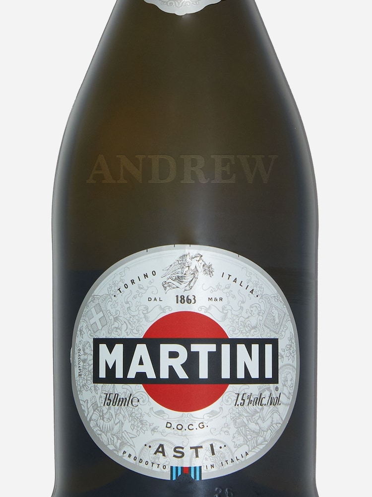 Personalised Martini Asti 75cl by Gifted Drinks - Image 2 of 2