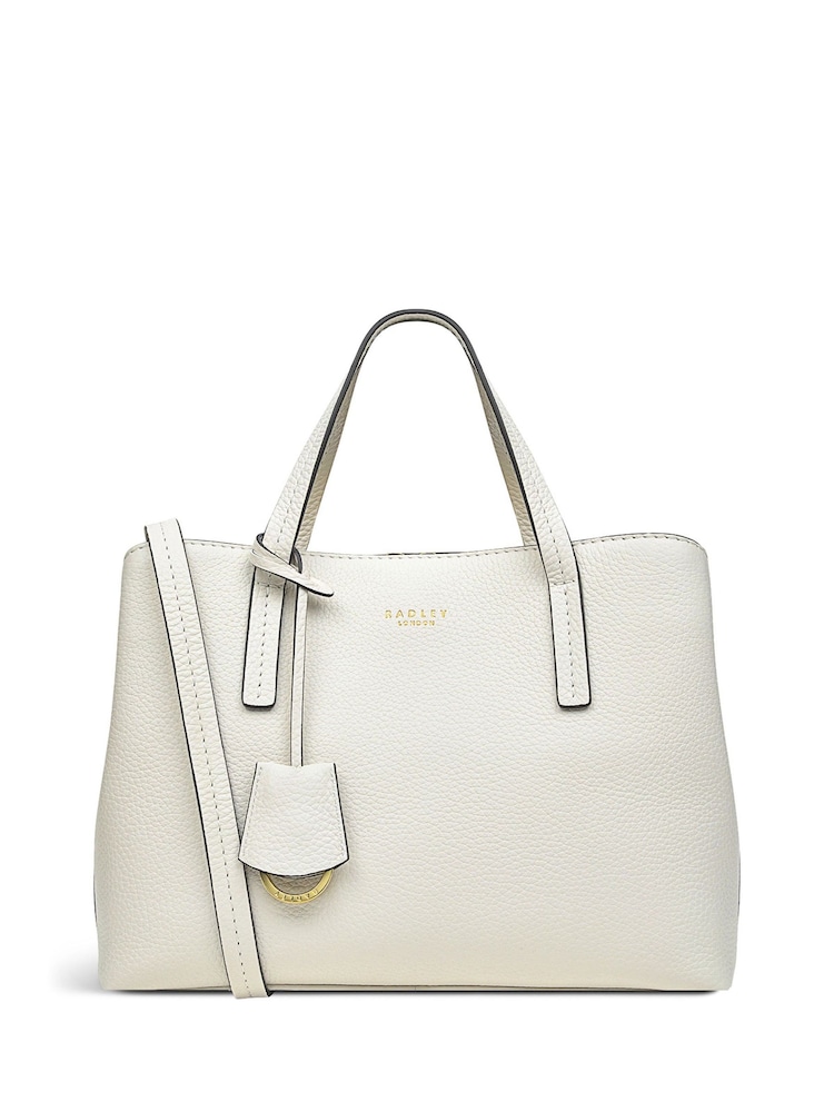 Weiß - Radley London Dukes Place Mittelgroße Tragetasche mit Reißverschluss oben - Bild 2 von 5