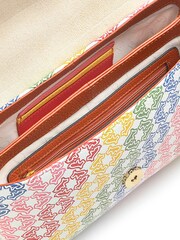Radley London Medium Chalk White Mill Bay Pride Flapover Cross-Body Bag - Image 3 of 4