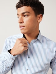 Blue Stripe Motionflex Shirt - Image 4 of 8
