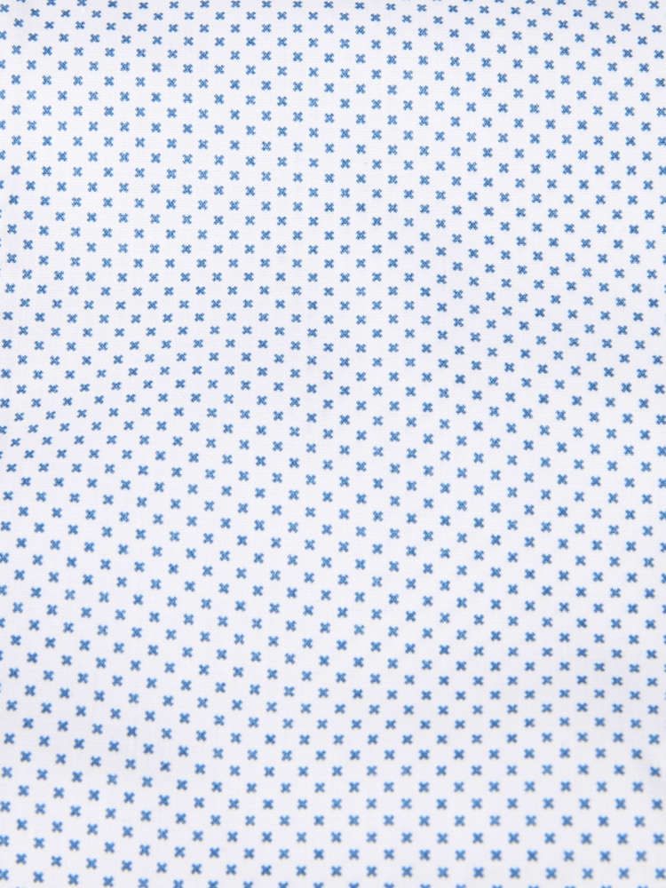 Bleu marine - Slim Fit simple manchette - Chemises à simple poignet d'entretien facile 3 Pack - Image 12 of 13