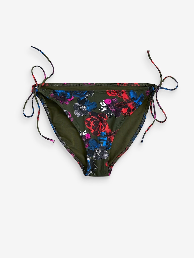 Calvin Klein Green CK One Bikini Bottoms - Image 3 of 3