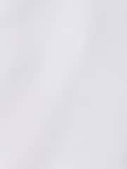 MOSS White Slim Fit Pinpoint Oxford Non Iron 100% Cotton Shirt - Image 5 of 5