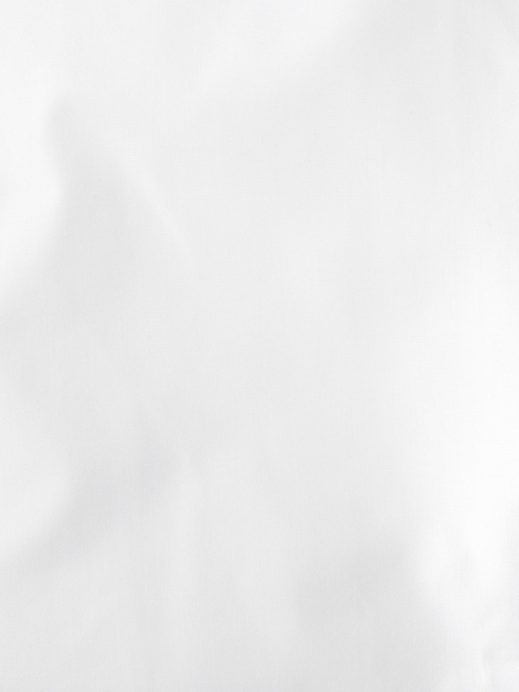 White Skinny Fit Easy Care Single Cuff Wing Collar Smart Shirt - Image 8 of 8