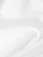 White Slim Fit Easy Care Single Cuff Wing Collar Smart Shirt - Image 7 of 7