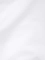 White Regular Fit Easy Care Double Cuff Wing Collar Smart Shirt - Image 2 of 3