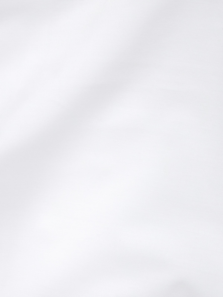 White Regular Fit Easy Care Double Cuff Wing Collar Smart Shirt - Image 2 of 3