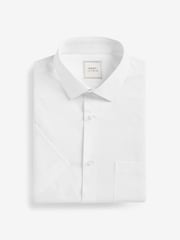 White Slim Fit Easy Care Smart Shirt - Image 1 of 3