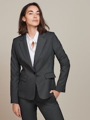 Grau - Einreihiger Tailored-Blazer - Bild 1 von 6