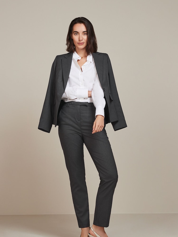 Gris - Pantalon slim ajusté - Image 1 of 6