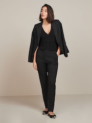Noir - Pantalon slim ajusté - Image 2 of 6