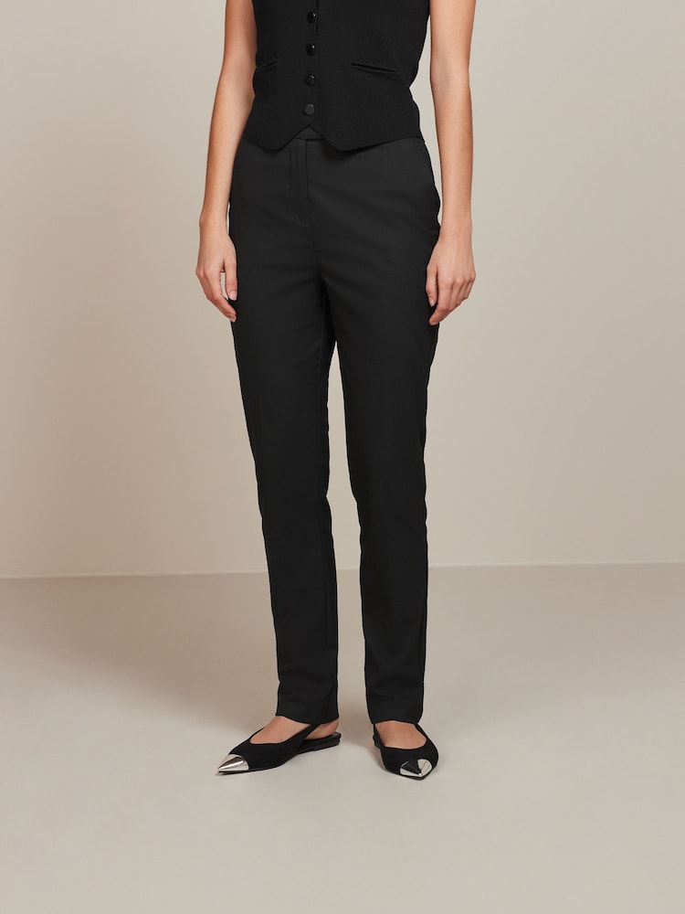 Noir - Pantalon slim ajusté - Image 3 of 6