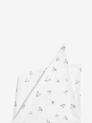 Grey Hearts Tile Wipe Clean Tablecloth - Image 3 of 4