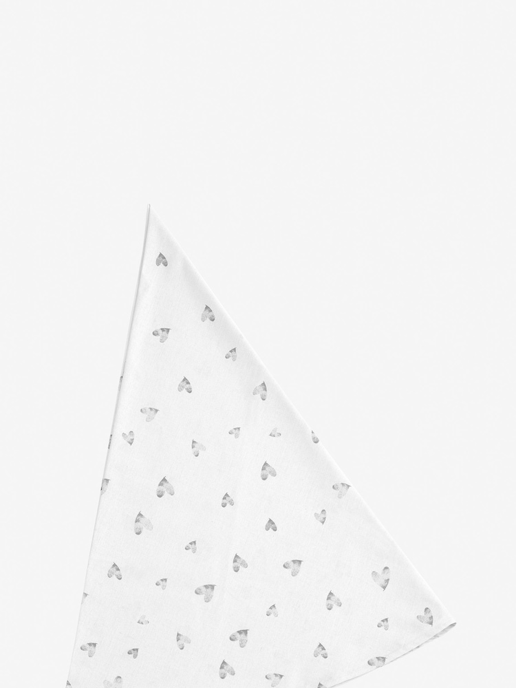 Grey Hearts Tile Wipe Clean Tablecloth - Image 4 of 4