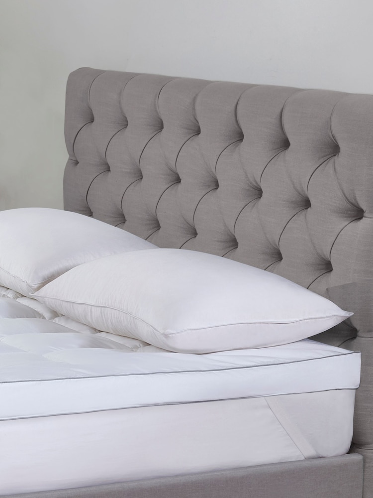 BHS White Like Down Mattress Topper - Image 1 of 3 BHS White Like Down Mattress Topper - Image 1 of 3