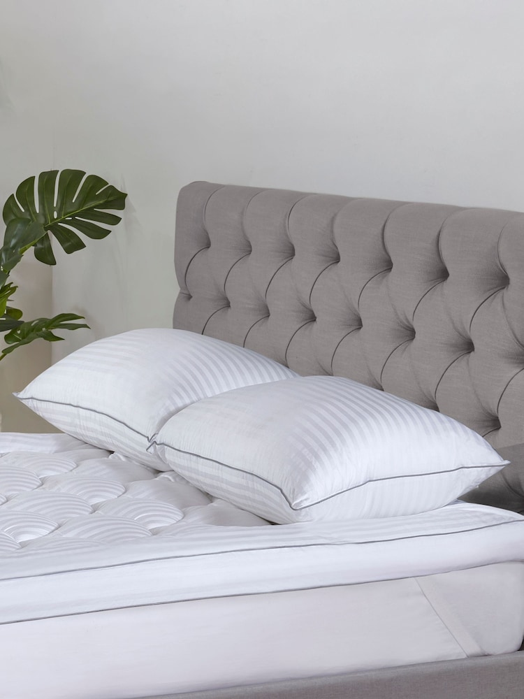 BHS White Australian Wool Mattress Topper - Image 2 of 4 BHS White Australian Wool Mattress Topper - Image 2 of 4