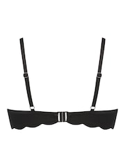 Hunkemoller Scallop Push-up Pink Underwired Bikini Top Cup A - E - Image 6 of 6