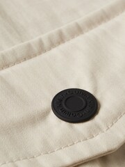 Calvin Klein Stony Beige Recycled Light Shacket - Image 4 of 4
