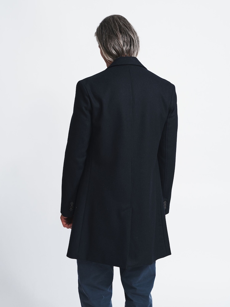 Aubin Ramsden Wool Overcoat - Image 2 of 6