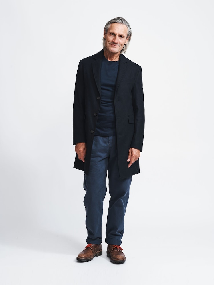 Aubin Ramsden Wool Overcoat - Image 3 of 6