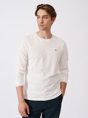 Aubin Buttermere Cotton Long Sleeve T-Shirt - Image 1 of 5