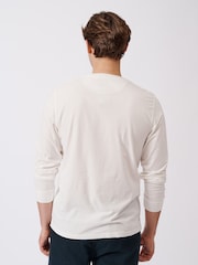 Aubin Buttermere Cotton Long Sleeve T-Shirt - Image 2 of 5