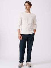Aubin Buttermere Cotton Long Sleeve T-Shirt - Image 3 of 5