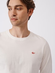 Aubin Buttermere Cotton Long Sleeve T-Shirt - Image 4 of 5