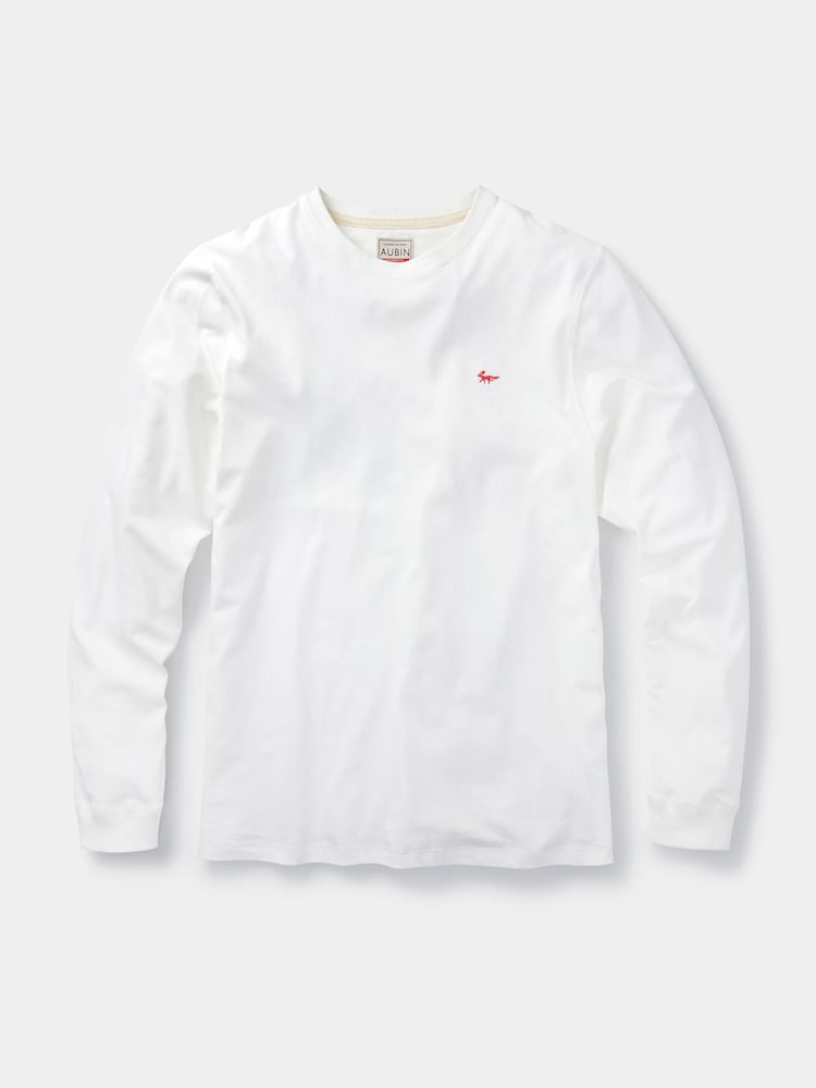Aubin Buttermere Cotton Long Sleeve T-Shirt - Image 5 of 5