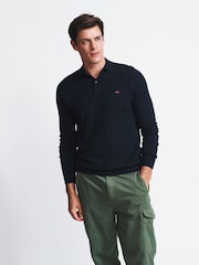 Aubin Thorne Knitted Polo Shirt - Image 1 of 6