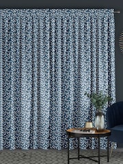 Blue Walsh Made To Measure 100% Cotton Curtains - Image 2 of 9