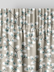 Seafoam Blue Walsh Made To Measure 100% Cotton Curtains - Image 6 of 9