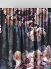 Amethyst Purple Pillar Velvet Made To Measure Curtains - Image 6 of 9