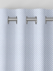 Ice Blue Kyoto Made To Measure Curtains - Image 7 of 9