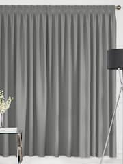 Silver Montero Velvet Made To Measure Curtains - Image 2 of 9