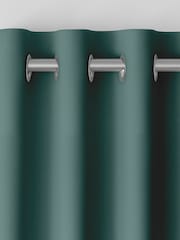 Teal Blue Montero Velvet Made To Measure Curtains - Image 7 of 9