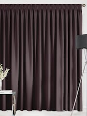 Purple Thistle Montero Velvet Made To Measure Curtains - Image 2 of 9