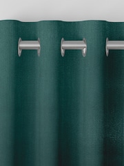 Peacock Green Trella Made To Measure Curtains - Image 7 of 9