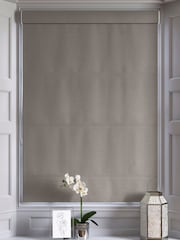 Natural Dove Montero Velvet Made To Measure Roman Blinds - Image 5 of 6