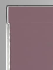 Mauve Purple Montero Velvet Made To Measure Roman Blinds - Image 3 of 6