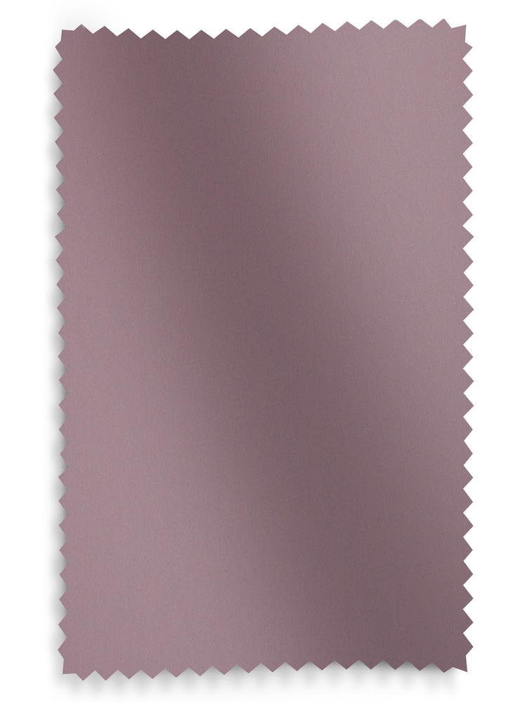 Mauve Purple Montero Velvet Made To Measure Roman Blinds - Image 5 of 5