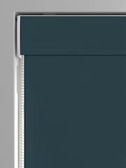 Peacock Teal Montero Velvet Made To Measure Roman Blinds - Image 3 of 6